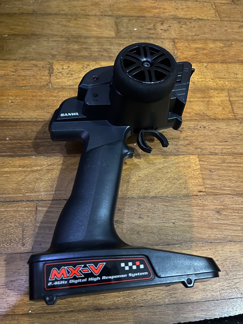 1年保証SANWA , MX-V, 2.4Ghz, セット,中古 プロポセット