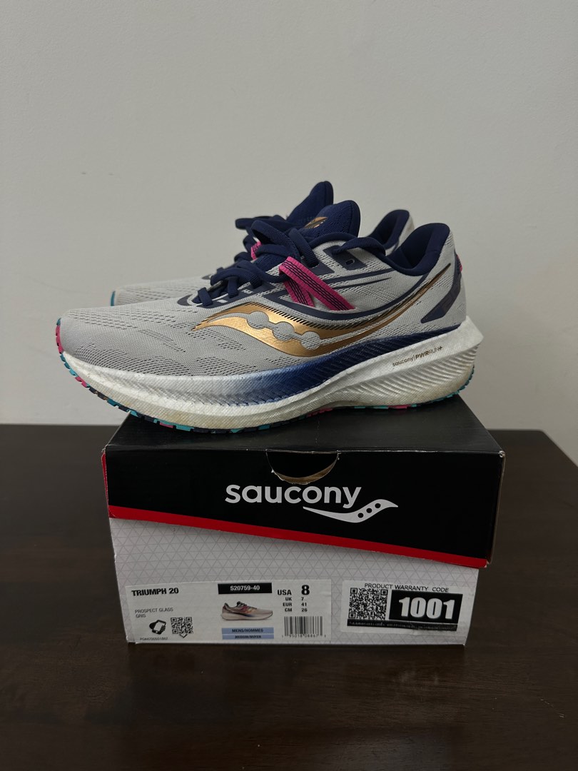 Saucony triumph 8 grey hotsell