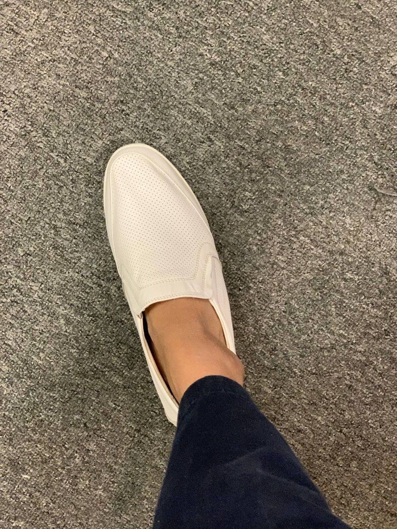 Scholl Josette White US 10 Women s Fashion Footwear Loafers