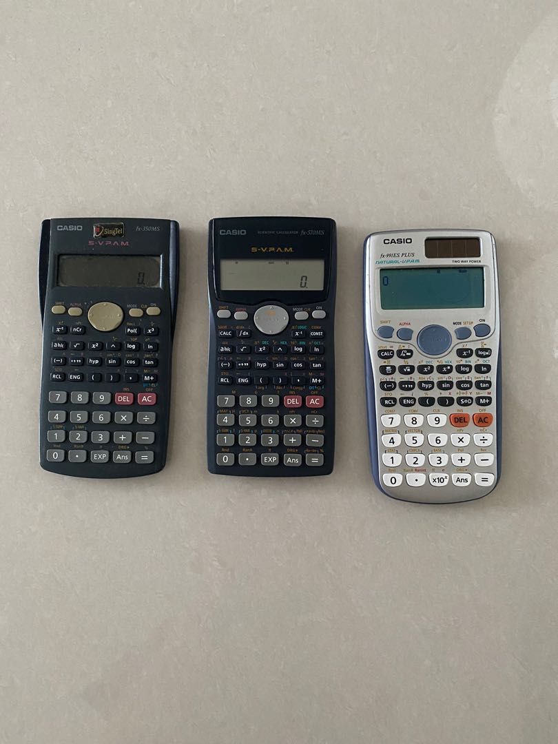 Casio FX-991ex Scientific Calculator (Pink), Hobbies & Toys, Stationery &  Craft, Stationery & School Supplies on Carousell