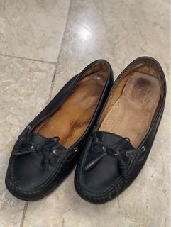 Sebago Leather Black Shoes