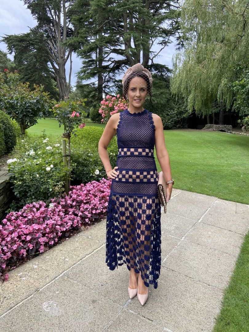 Self portrait Navy Dress Women s Fashion Dresses Sets Dresses