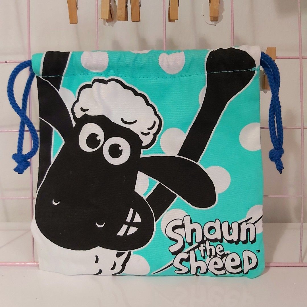 Shaun the sheep drawstring bag, Hobbies & Toys, Stationery & Craft, Other  Stationery & Craft on Carousell