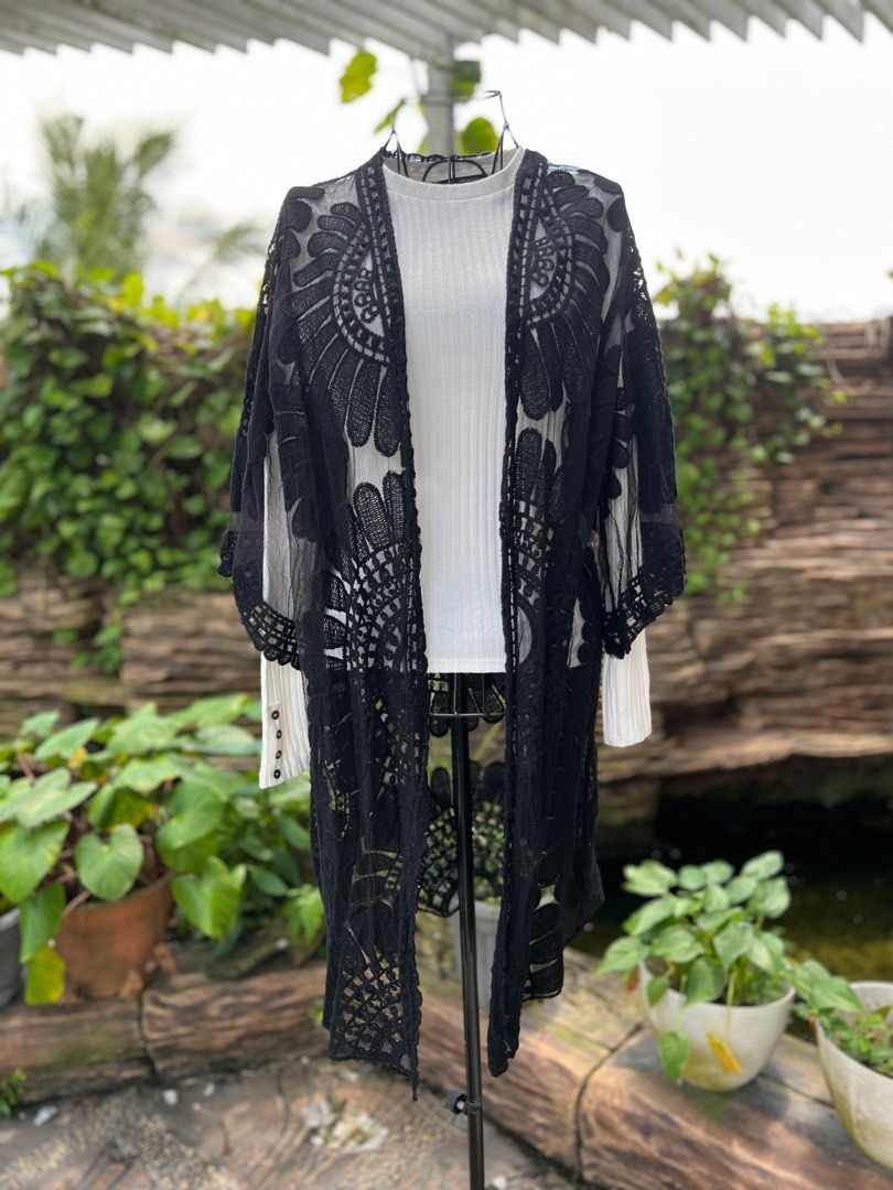 Sheer cardigan hot sale