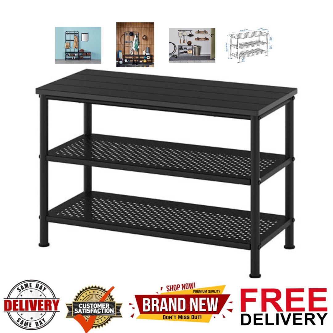 Pinnig bench with shoe storage hot sale