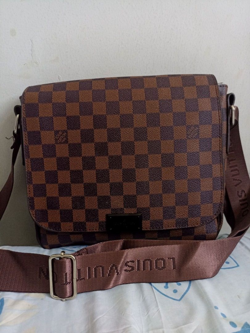 Jual TAS SELEMPANG KULIT PRIA  SLING BAG COWOK L**IS VUITTON LV