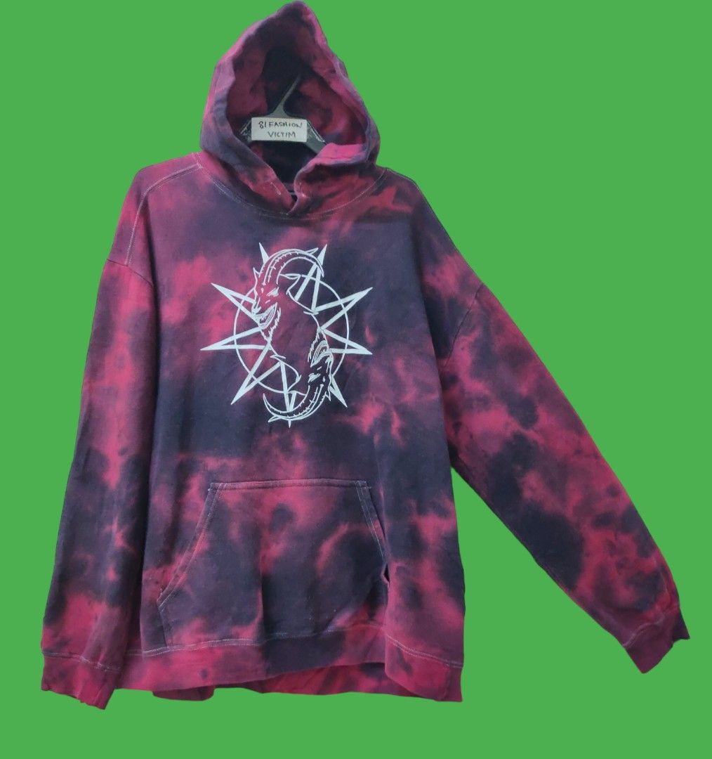 SLIPKNOT BAND VINTAGE Y2K TYE DYE HOODIE