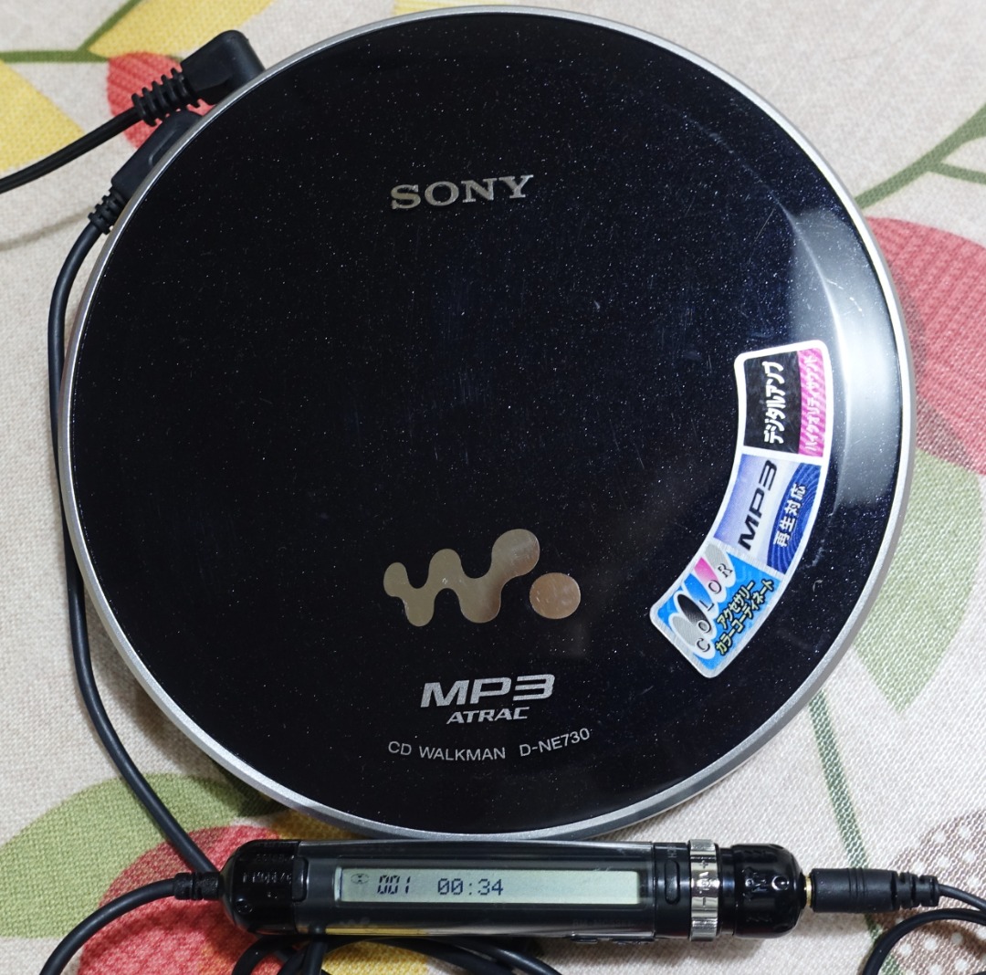 SONY MP3 CD/Walkman D-NE730-
