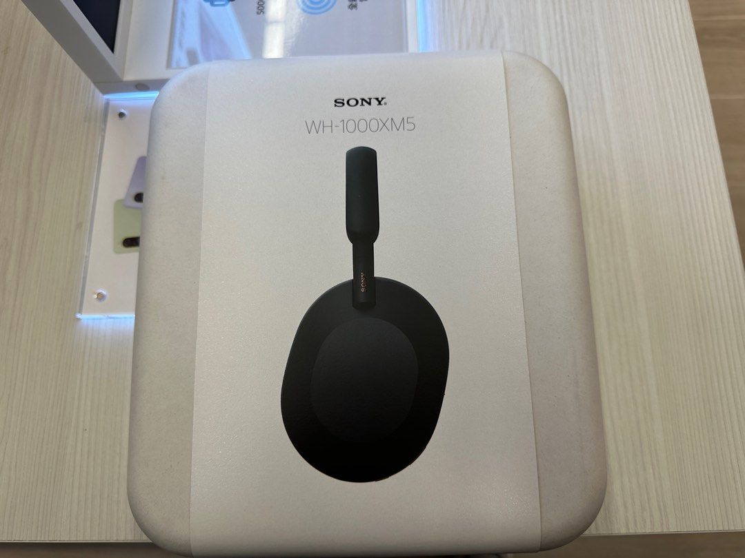 Sony WH1000XM5 黑色(WH-1000XM5/BM香港原裝行貨), 音響器材, 頭戴式