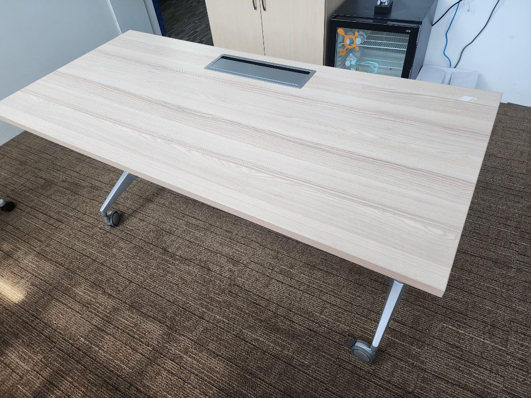 Staff Executive Foldable Office Study Computer Work Table, Furniture ...