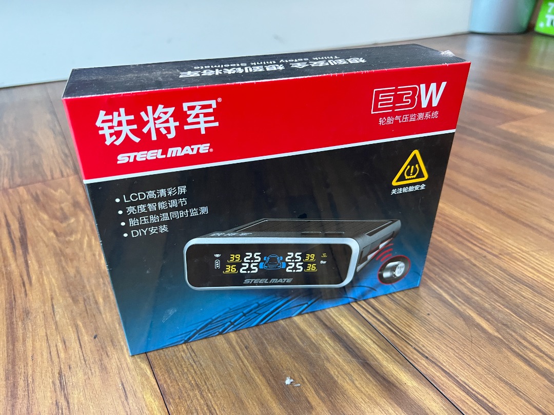 Steel Mate External Tire Pressure Monitoring System (TPMS) (E3W), Car ...