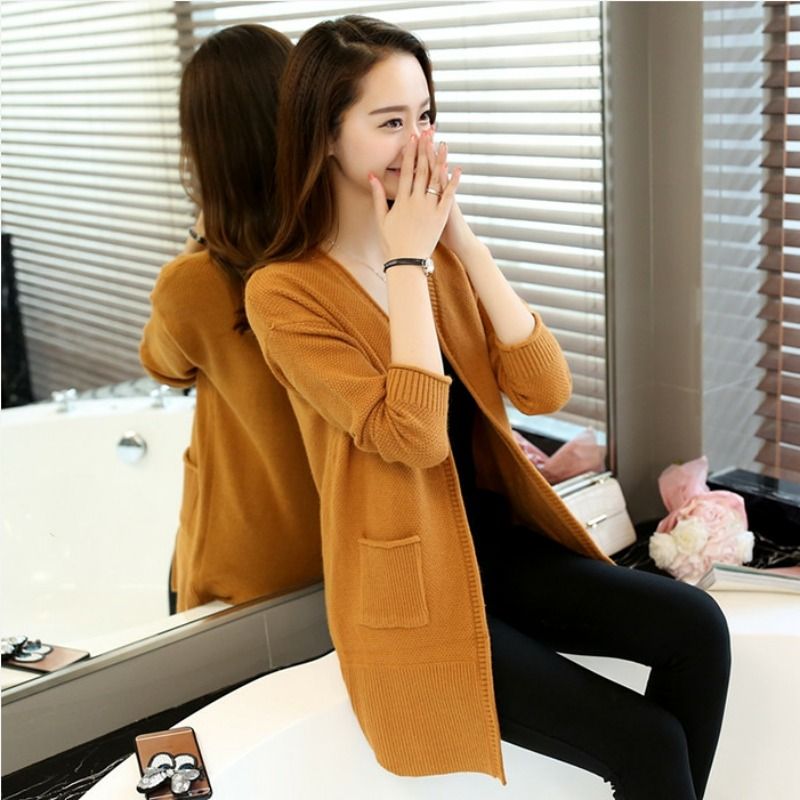 Medium length cardigan sweater cheap