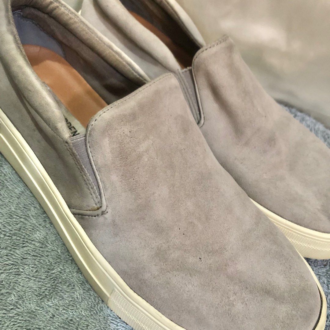 Steve madden store gills grey suede