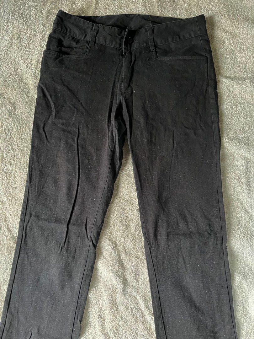 The Cruella Cut Black Pants