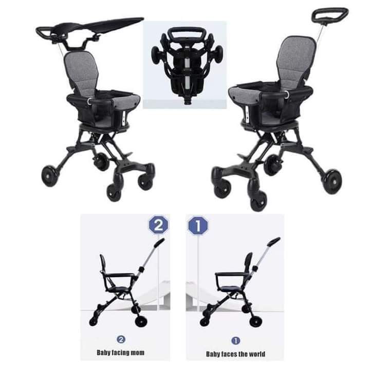 stroller (Category: Strollers) located in Manila. Submitted by espinosakimrhian (Listing ID 1253208757, Image 3). Description: Stroller for Baby Stroller for Toddler Foldable Lightweight Stroller Bike Boy Girl Avail color grey,black,maroon 1650 OnLy actual photo posted "RJ".