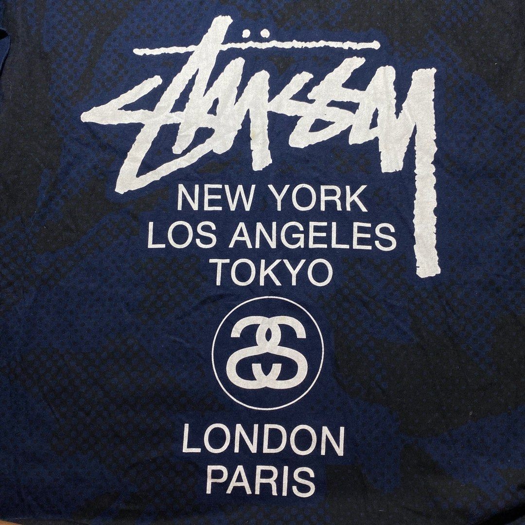 Stussy camou tee (Category: Tshirts & Polo Shirts ) located in Taguig. Submitted by unclesource (Listing ID 1253323348, Image 3). Description: 30” x 19.5” Excellent condition.