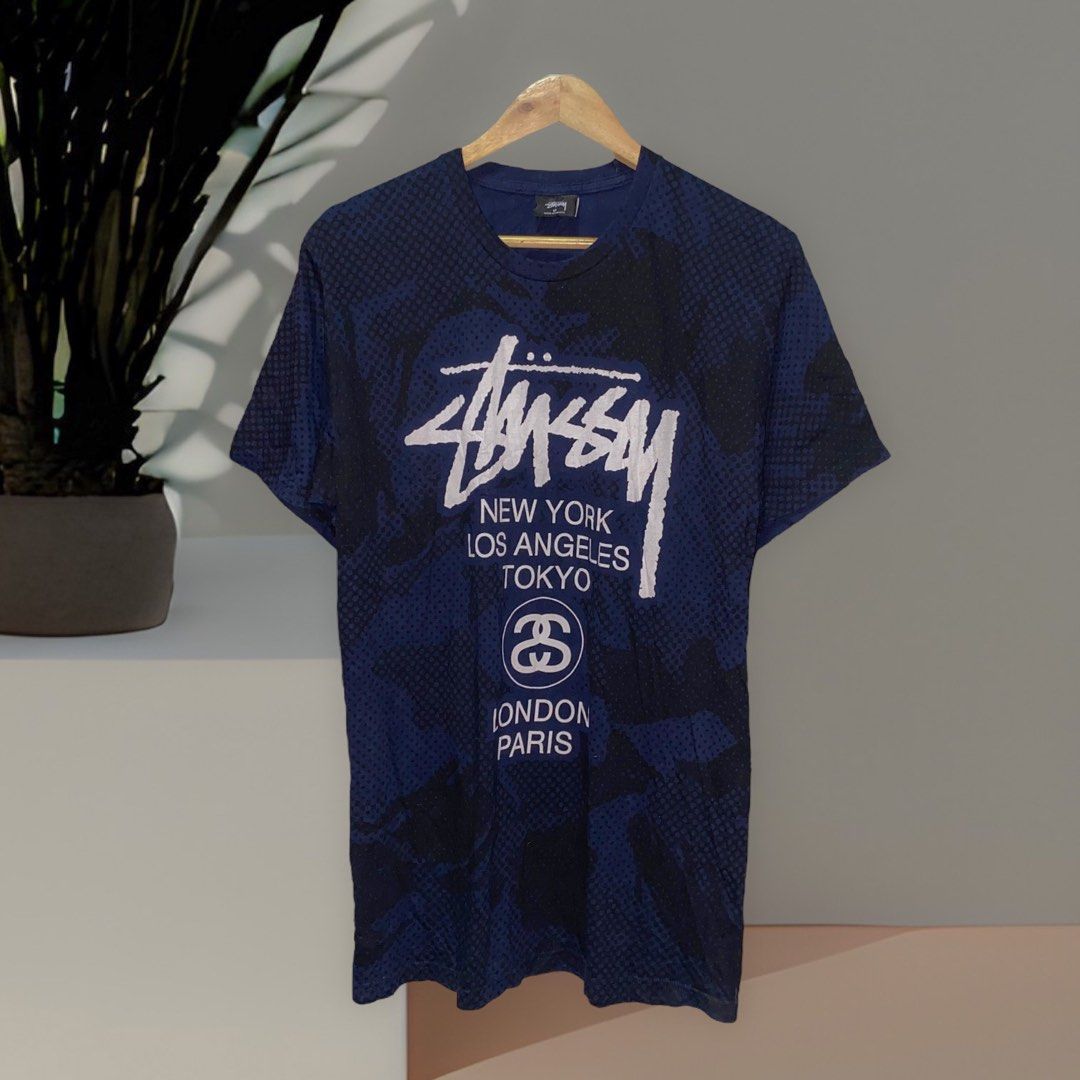 Stussy camou tee (Category: Tshirts & Polo Shirts ) located in Taguig. Submitted by unclesource (Listing ID 1253323348, Image 1). Description: 30” x 19.5” Excellent condition.