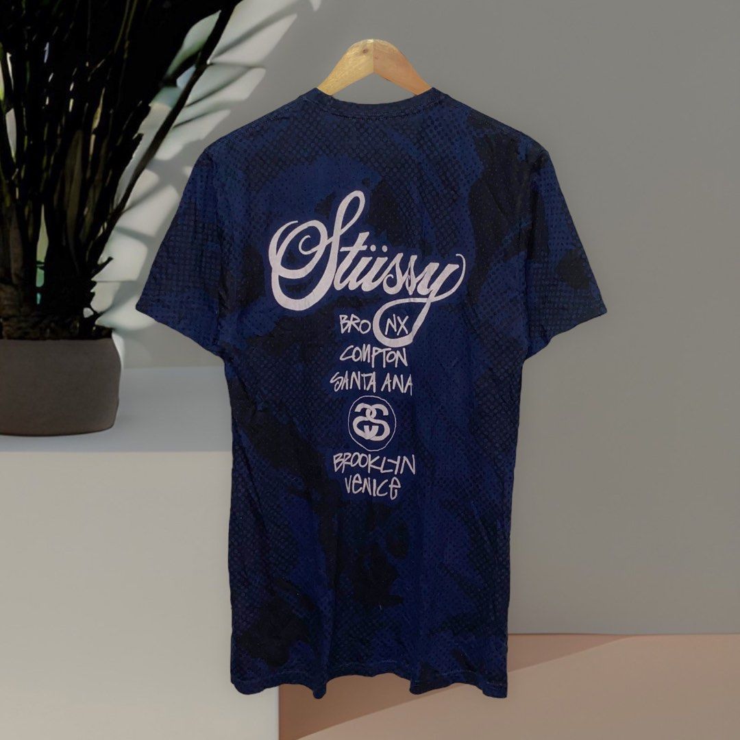 Stussy camou tee (Category: Tshirts & Polo Shirts ) located in Taguig. Submitted by unclesource (Listing ID 1253323348, Image 2). Description: 30” x 19.5” Excellent condition.