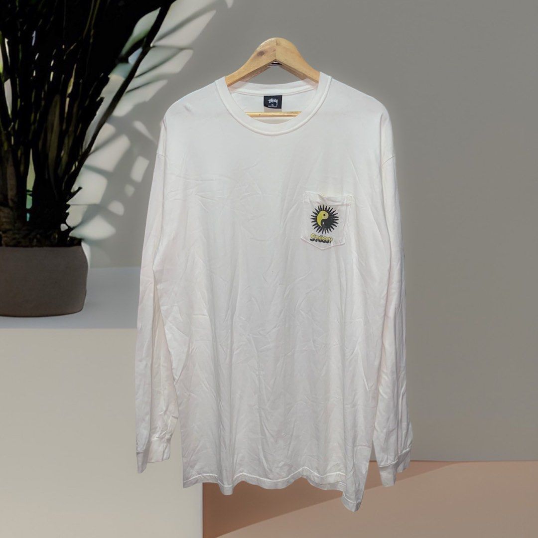 Stussy yin yang ls (Category: Tshirts & Polo Shirts ) located in Taguig. Submitted by unclesource (Listing ID 1253323719, Image 1). Description: 32.4” x 23” Excellent condition.