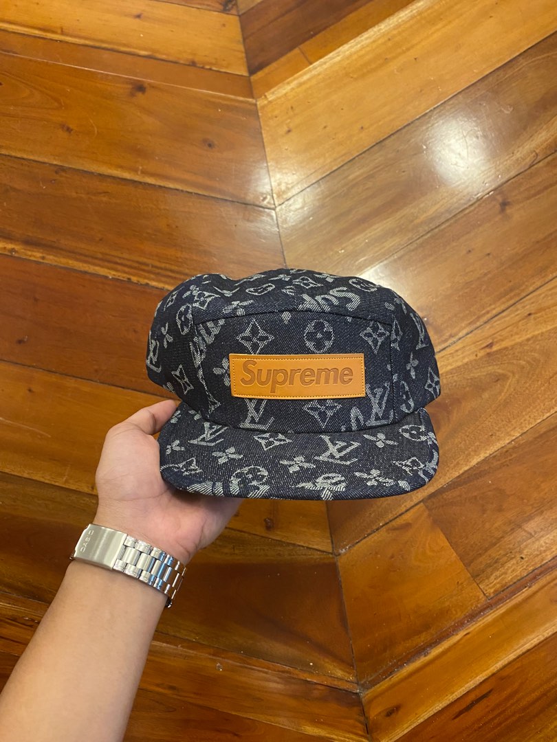 Supreme x Louis Vuitton 5-Panel Hat Brown