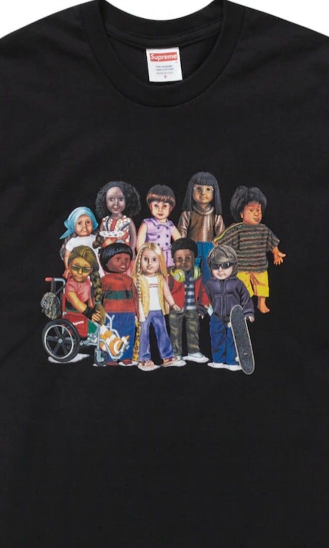 Supreme kids tee black 2025