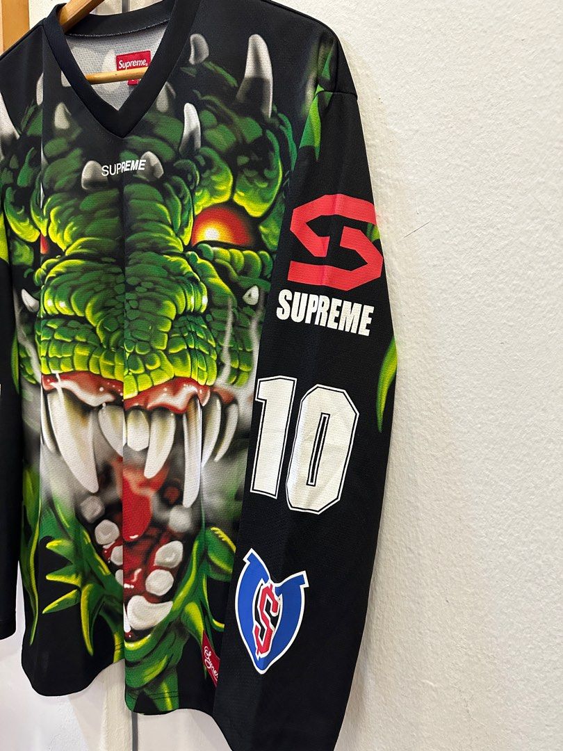 SUPREME DRAGON HOCKEY JERSEY SS20, Men's Fashion, Tops & Sets