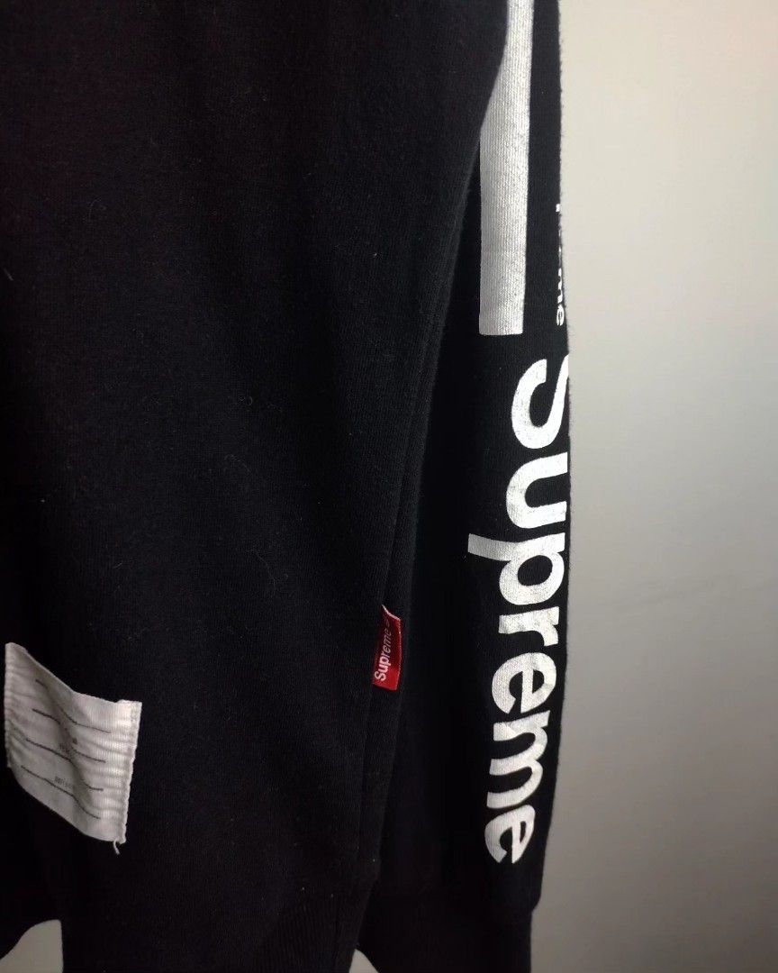 Supreme black formula outlet crewneck
