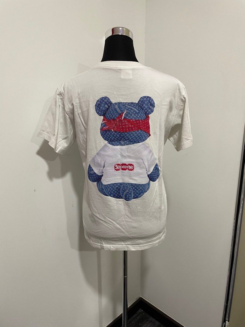 Jual Supreme x Lxxis Vuitton Teddy Bear T-shirt di lapak Mujur Dumadi