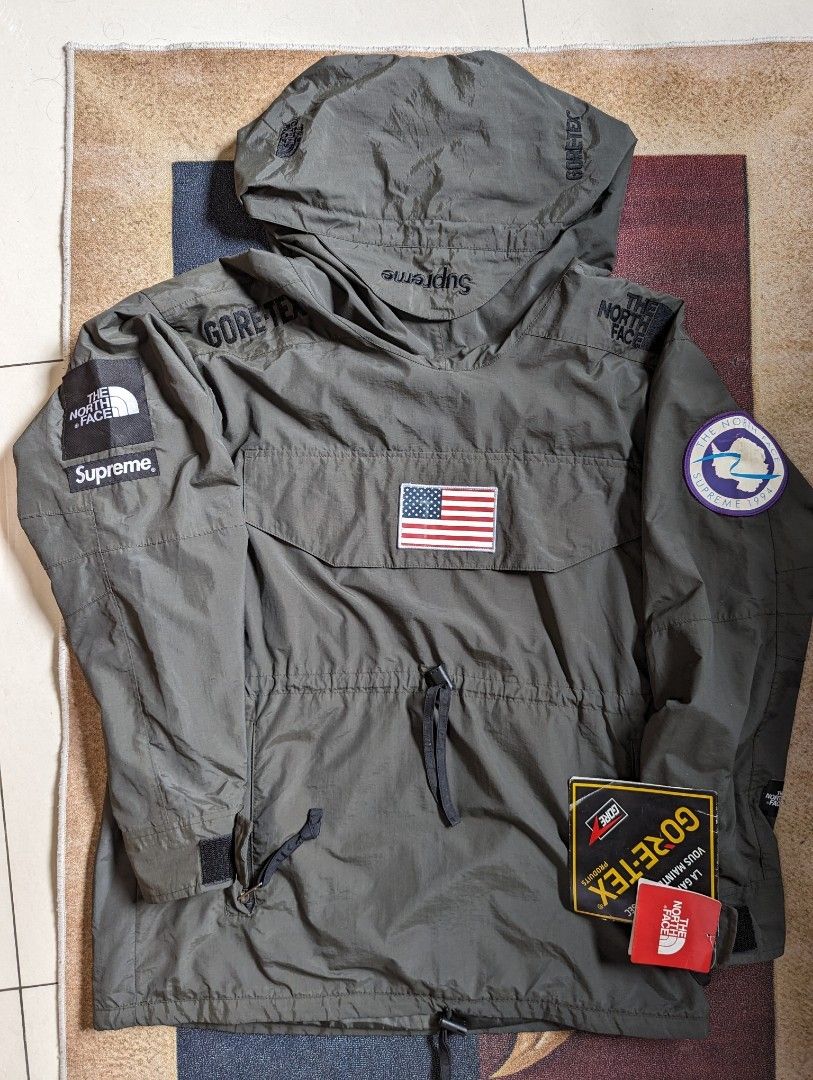 Supreme pullover jacket on sale