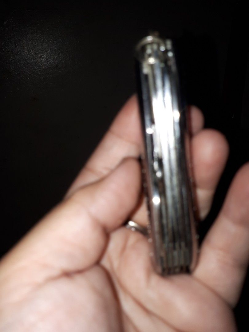 Swiss knife stainless (Category: Knives & Chopping Boards) located in Quezon City. Submitted by secretluxuryshop (Listing ID 1253261881, Image 2). Description: .