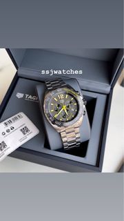 Tag Heuer Formula 1 Quartz Chronograph 43MM CAZ101AG.BA0842