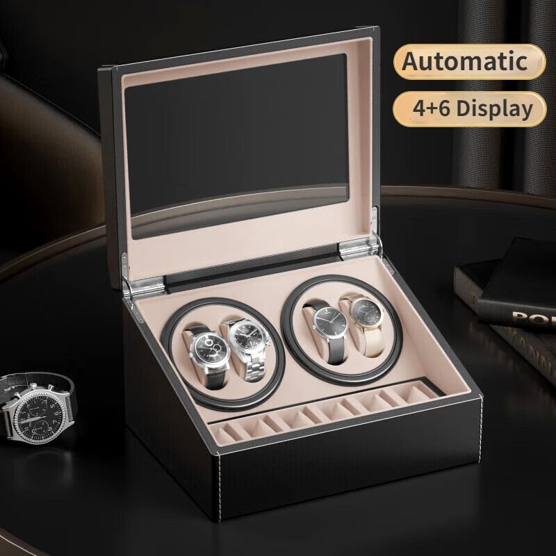 Technology Automatic Watch Winder 4 6 Automatic Watch Winder Storage Display Box Luxury Watch Winder Case
