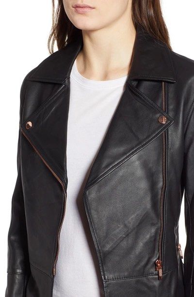 Ted baker lizia leather jacket best sale