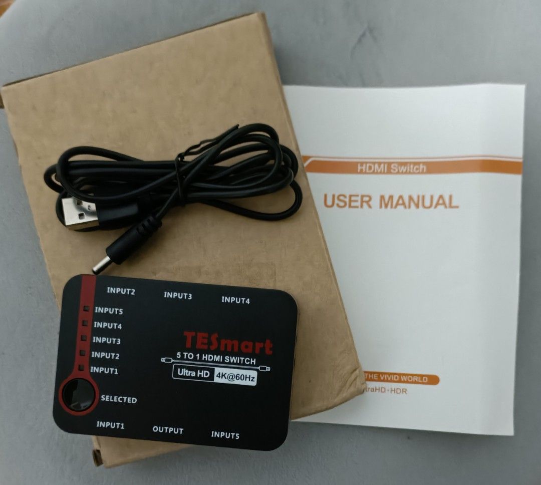 Tesmart 5x1 hdmi switch deals