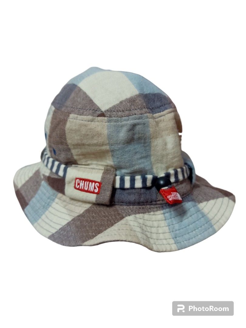 Vintage - The North Face x Chums Plaid Outdoor Bucket Hat