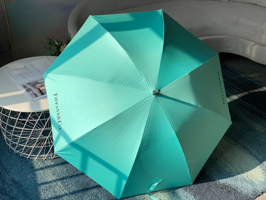 Tiffany 蒂芙尼长柄晴雨伞, 名牌, 飾物及配件- Carousell