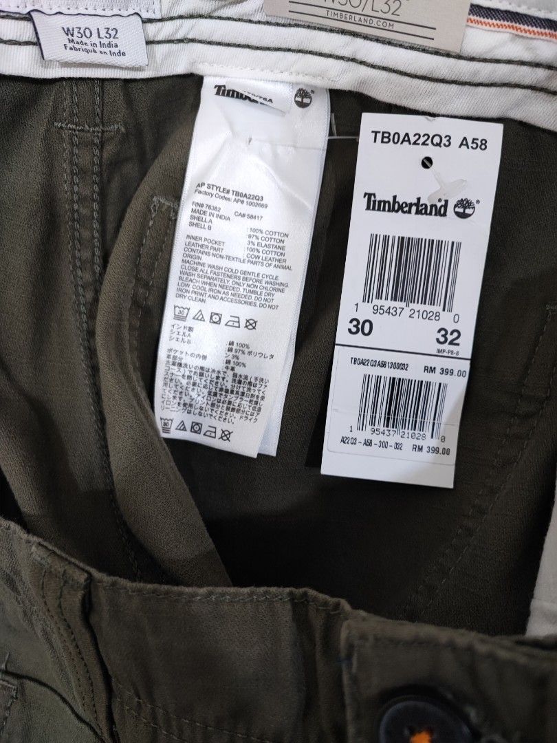 Timberland Utility Cargo Pants, Men's Fashion, Bottoms, Trousers on