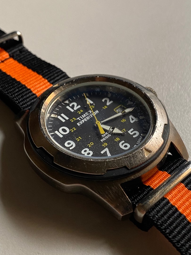 Timex expedition shock best sale resistant