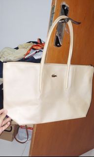 totebag lacoste cream