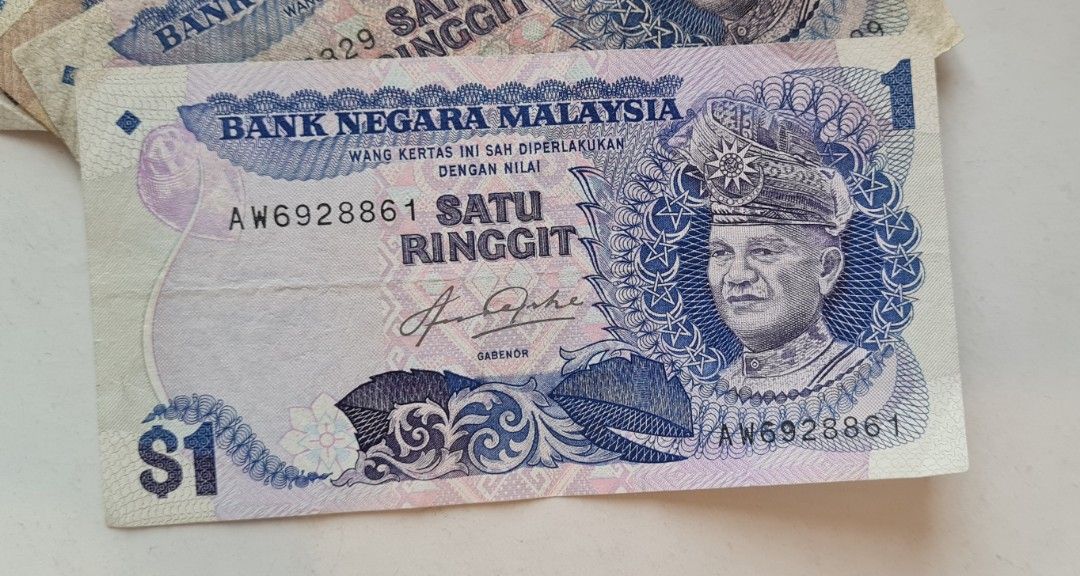 Uang Kertas Ringgit Malaysia Antik Pajangan Di Carousell