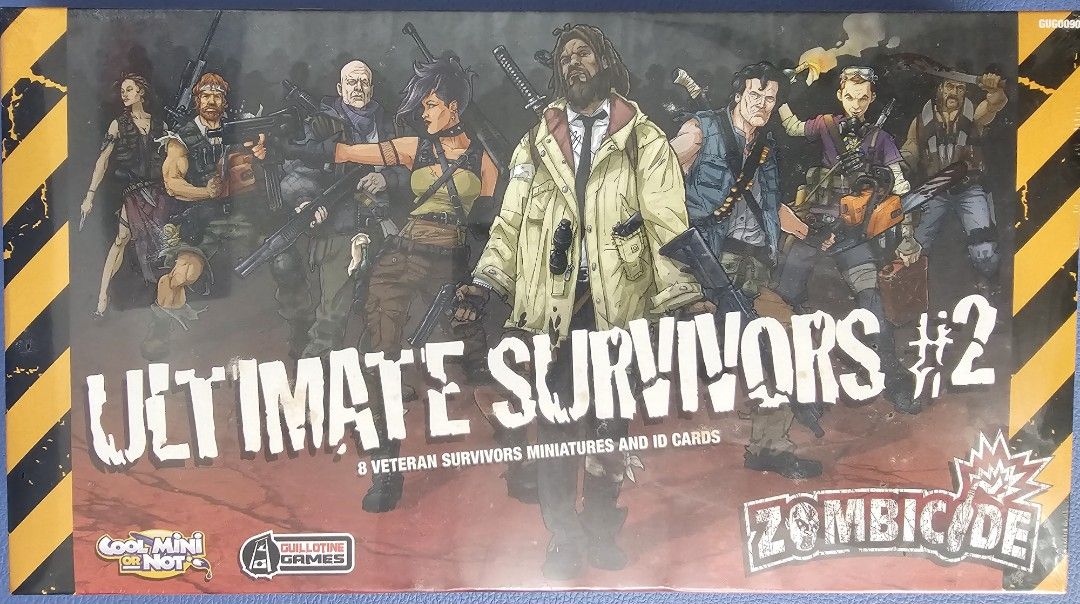  Zombicide Box of Zombies 1 Ultimate Survivors Board Game : Toys  & Games