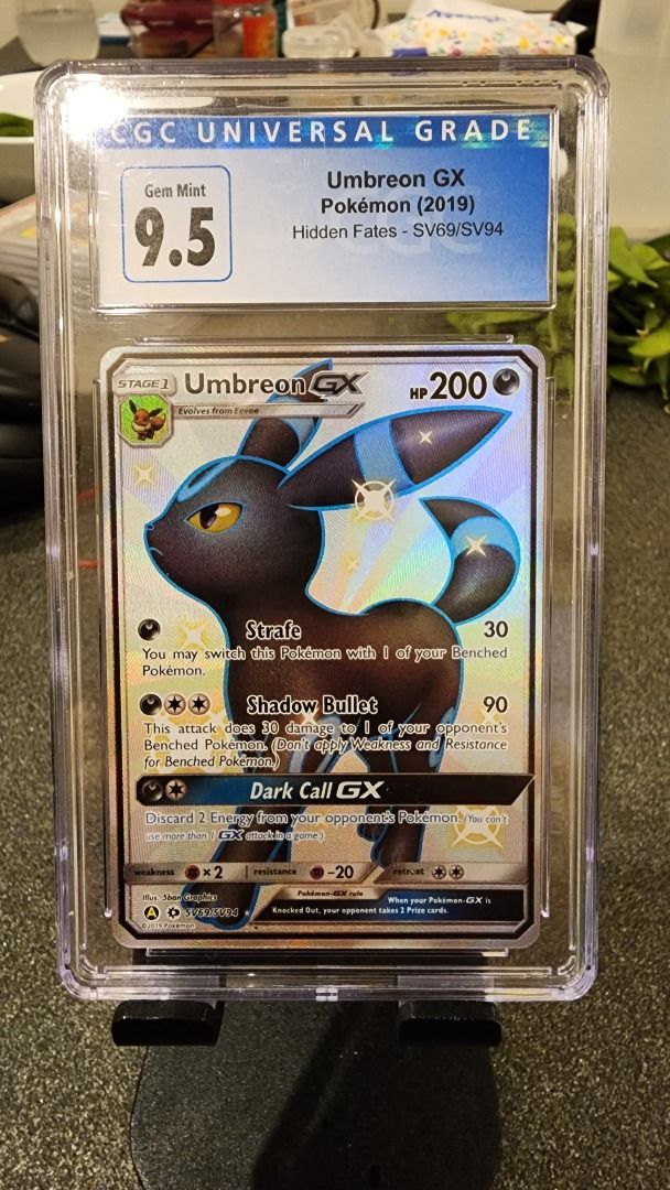 how much is a umbreon gx pokemon card worth Fanatics Authentic 2017 Sun & Moon Base Set Secret Rare #154 PSA Authenticated 8 A single individual card from the Pokemon trading and collectible card game (TCG/CCG) Umbreon GX 80/149 - Sun