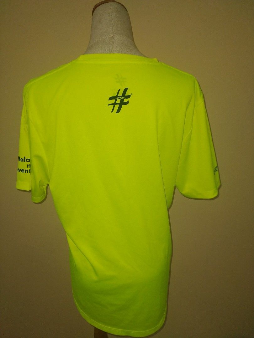 Unisex Glow in the dark micro-dry t-shirt. (AW5), Men's