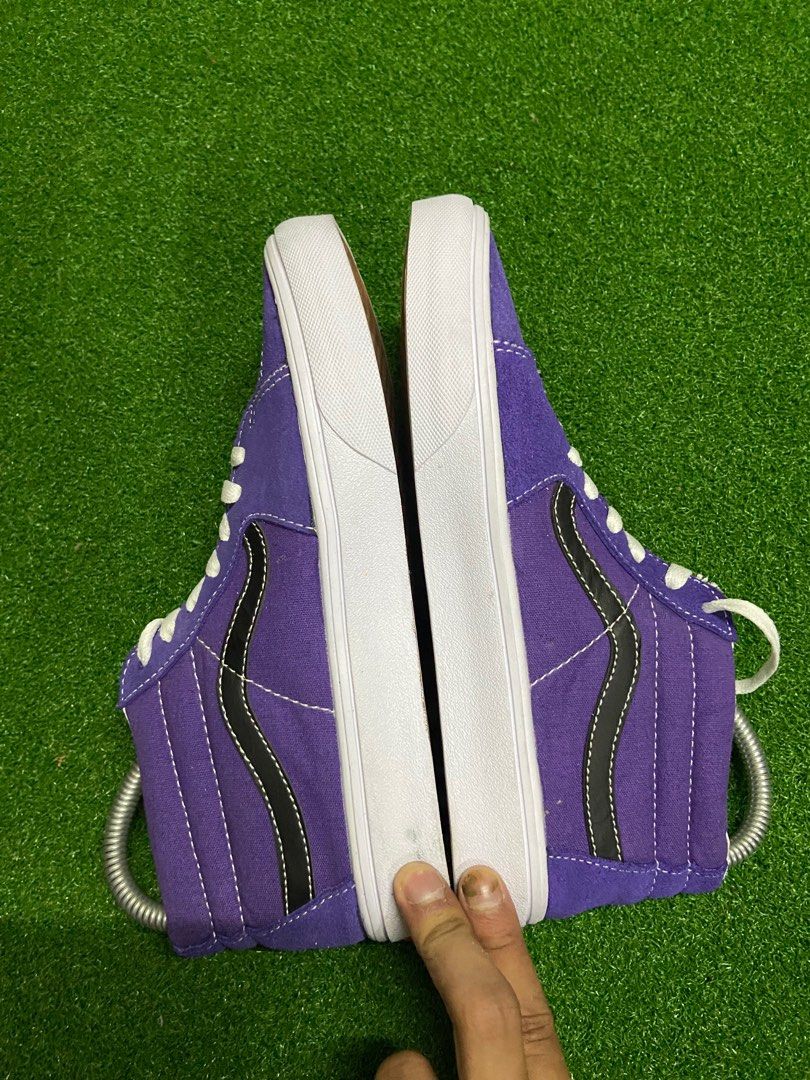 Vans highcut purple Men s Fashion Footwear Sneakers on Carousell