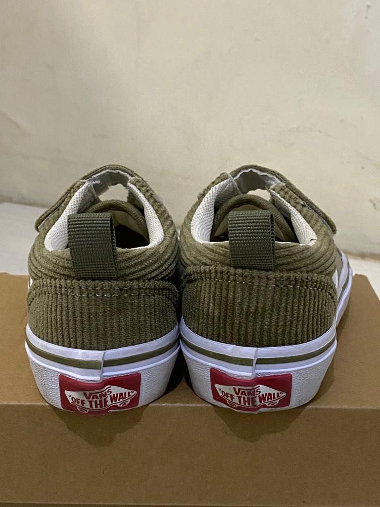 Khaki vans kids hotsell