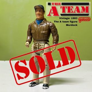 Vintage 1983 the A team Murdock figure