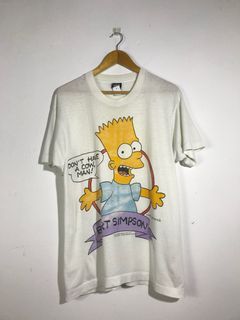 Vintage 1990 bart simpson shirt