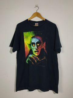 Vintage 2000 basil gogos dracula art shirt