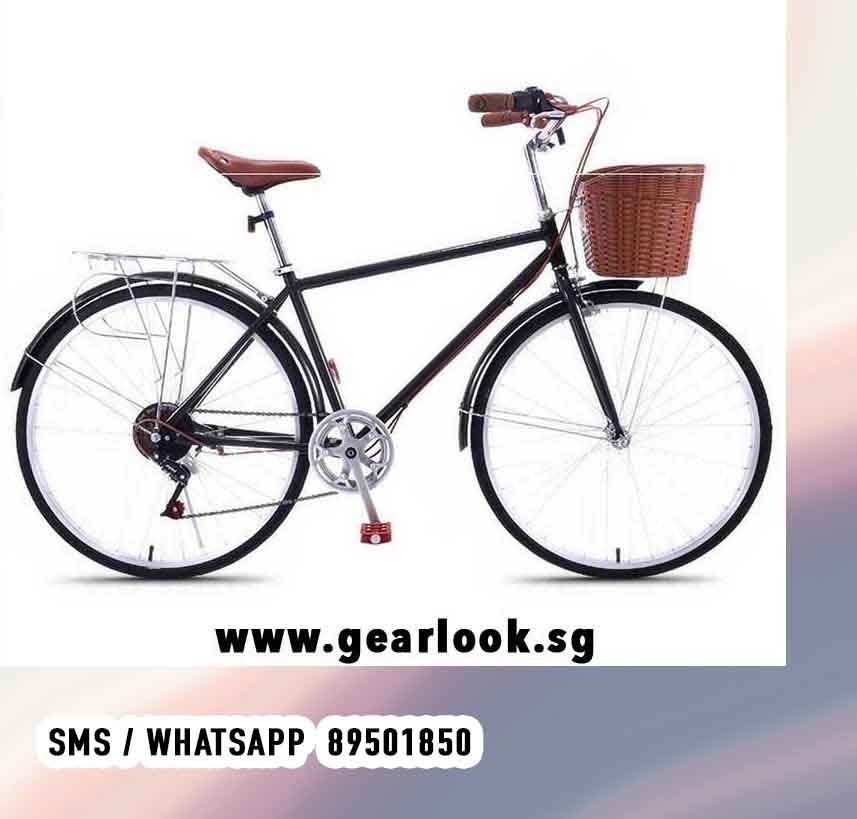 Vintage Bicycle City bike Lady men 26