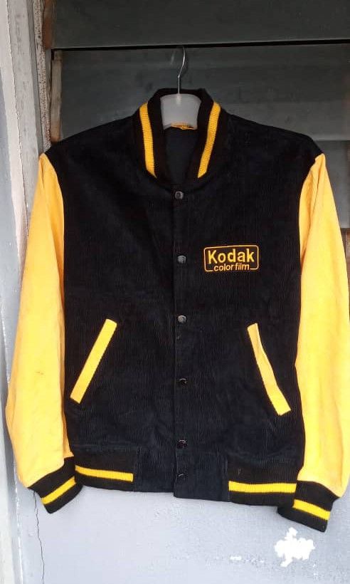 Vintage jacket kodak color film, Men's Fashion, Activewear on Carousell